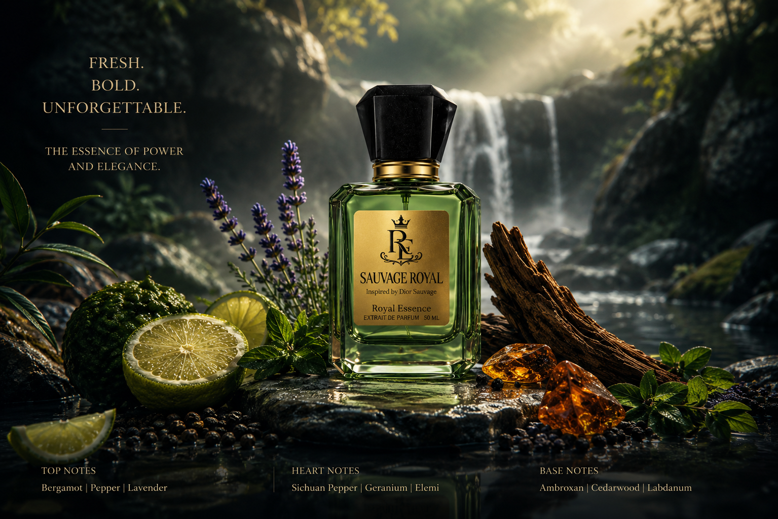 Sauvage Royal Extrait de Parfum 50ML | Royal Essence